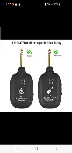 Guitar Wireless Transmitter/Receivers