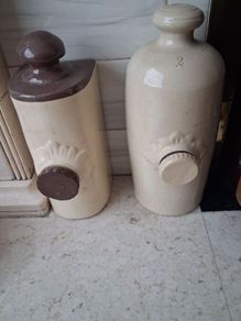 Stone hot water bottles