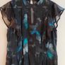 Allsaints Freya Ceres Midi Dress  Size 10 Image 2