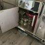 Mirrored sideboard with three doors and drawers Image 3