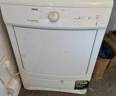Zanussi Condenser Tumble Dryer, 7kg Load, C Energy Rating, White