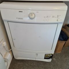 Zanussi Condenser Tumble Dryer, 7kg Load, C Energy Rating, White