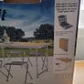 Folding Camping Table Set with 4 Stools Image 4