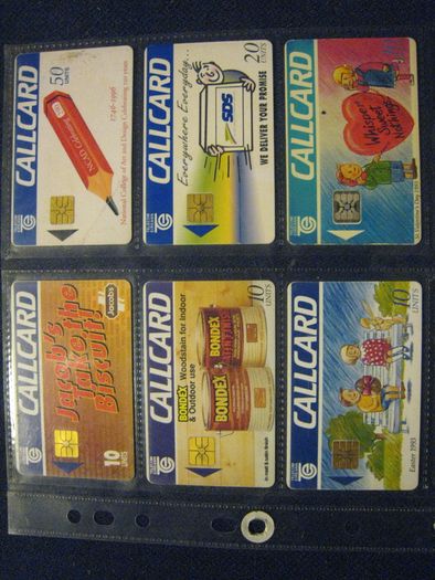 CALLCARDS - Fantastic Collection incl rare & test