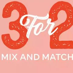 Buy 3 Get 1 Free