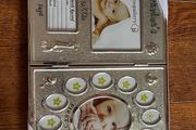 Grandmother gift of baby's birth details and baby's first year 12 months frame