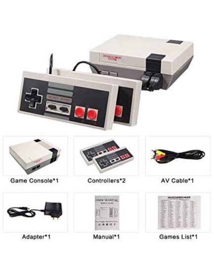 620 RETRO games build in 1 Console, Video Games