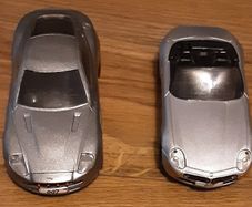 Two corgi 007 car's,  with functions