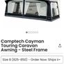 4 Berth Caravan (Bailey Pageant CD Loire) + Awning Image 10