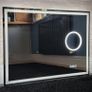 LED Bathroom Mirror Makeup Cosmetic Bright Light Bluetooth Music Fog Free Image 5