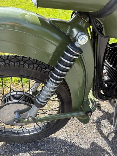 Vintage MZ 2 Stroke Bike. MINT