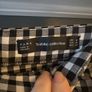 ZARA ladies B/W gingham mini skirt Size M Image 4