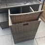Rattan Table and Chairs Image 3