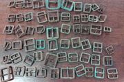 75 Brass metal horse harness Buckles