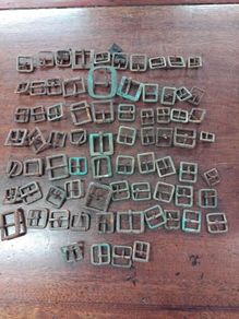 75 Brass metal horse harness Buckles