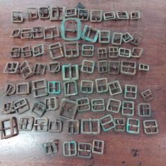 75 Brass metal horse harness Buckles