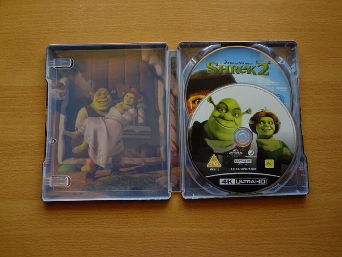 Shrek 2 4K & Blu Ray Steelbook (Rare)
