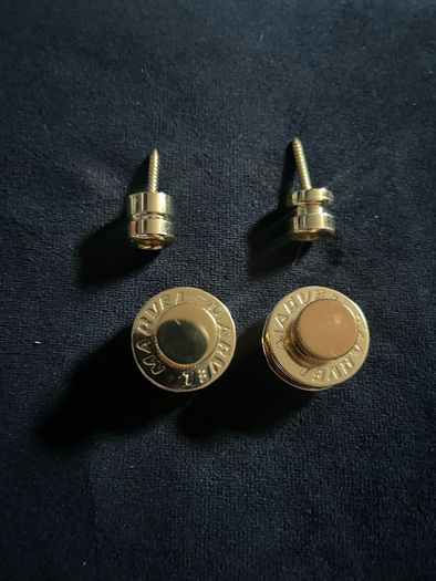 strap lock guitar system gold electric guitar parts accessories