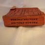 Vintage Midget series English / French dictionary 1933 edition  World war 2 pocket vest solider resource translator dictionary Image 2