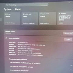 all in one Lenovo desktop