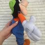 Vintage Goofy Plush Doll in Overalls Stuffed Animal Disney Toy approx. 19 Used Please see photos Image 10