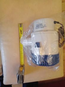 large bilge pump new