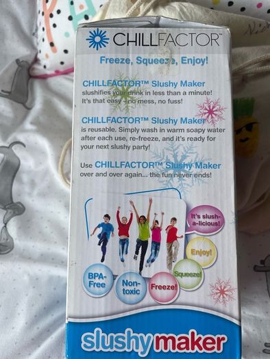 Chill factor slushy maker