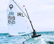 Beautiful Winner Optimist IRL (1519). Complete Ready-to-Race Package!