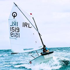 Beautiful Winner Optimist IRL (1519). Complete Ready-to-Race Package!