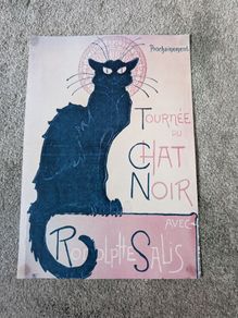 Tournee du chat noir Paris / France Poster