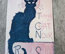 Tournee du chat noir Paris / France Poster