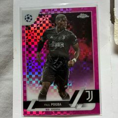 FOR SALE  Paul Pogba Pink Checkerboard Refractor233 of 250