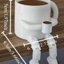 Movable Joint Coffee Cup Decor - Cafe Home Ornament Image 3