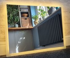 LED Bathroom Mirror Warm Light Antifog