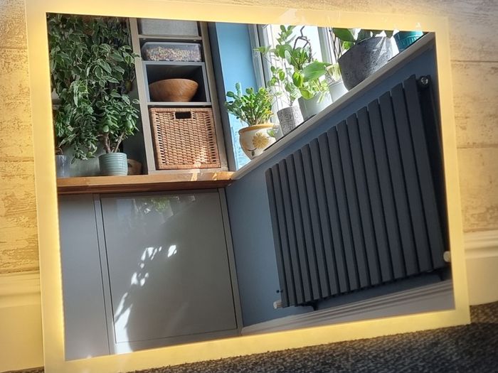 LED Bathroom Mirror Antifog Sensor 80x60cm