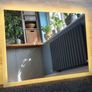 LED Bathroom Mirror Antifog Sensor 80x60cm Image 2