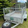Hartnett 8x5 Heavy Duty Galvanised Mesh Trailer Image 2