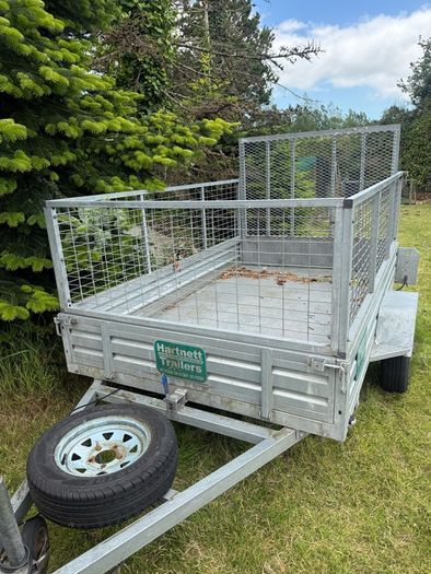 Hartnett 8x5 Heavy Duty Galvanised Mesh Trailer