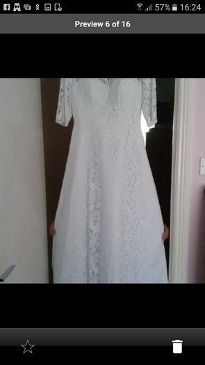 Brand new lovely wedding dress.