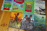 7 x Books: Jeremy Strong / Michael Morpurgo / Future Hero