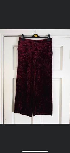 velvet trousers