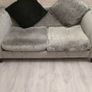 Crushed velvet sofa Image 2