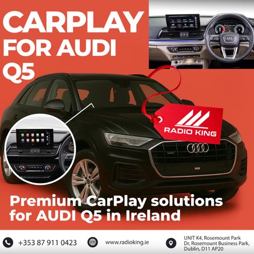 Apple CarPlay Box Upgrade for Audi Q5 | Installation in Dublin