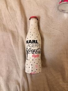 Limited Edition 2011 Karl Lagerfeld Coca Cola Light Aluminum Bottle