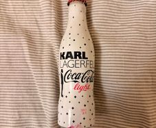 Limited Edition 2011 Karl Lagerfeld Coca Cola Light Aluminum Bottle