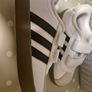 Adidas White & Black Trainers Image 4
