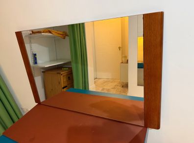 wooden mirror
