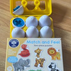 Match and feel and shapes