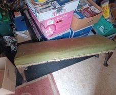 vintage fire bench