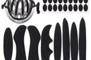 27pcs/set Helmet Padding Kits Sealed Sponge Replacement Motorcycle Bicycle Cycling Universal Foam Pads Set